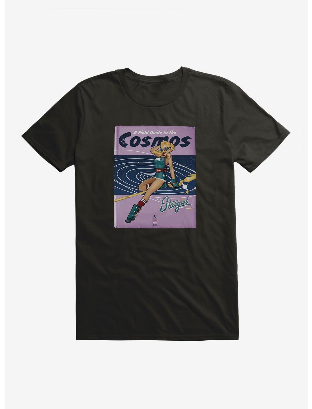 DC Comics Bombshells Stargirl Field Guide To Cosmos T-Shirt, BLACK, hi-res