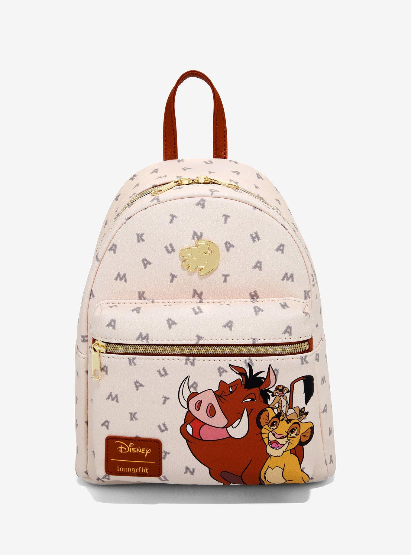 Loungefly Disney The Lion King Nala & Simba Heart Mini Backpack