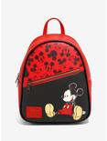 Loungefly Disney Mickey Mouse Diagonal Pocket Mini Backpack, , hi-res