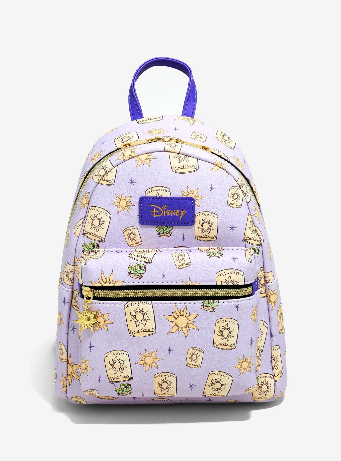 Loungefly Tangled Light Up Mini Backpack Disney Rapunzel Lantern Bag