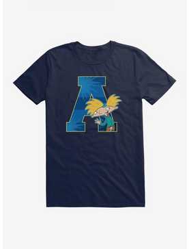 Hey Arnold! A For Arnold T-Shirt, MIDNIGHT NAVY, hi-res