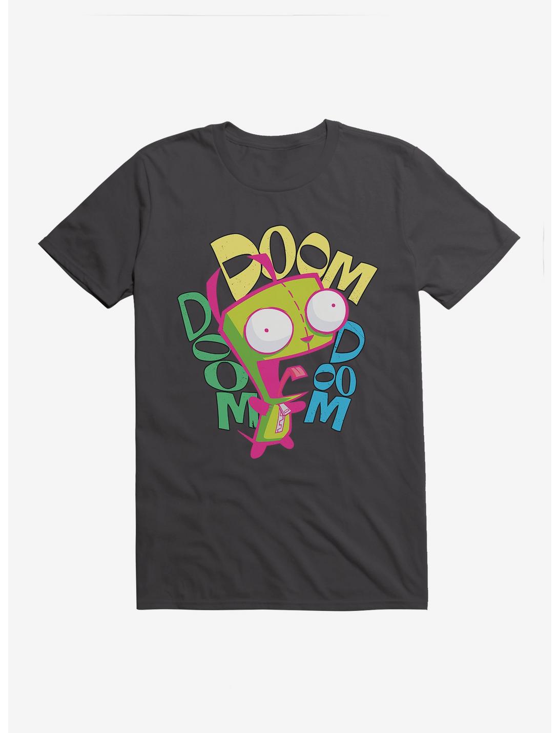Invader Zim Doom Doom Doom T-Shirt, DARK GREY, hi-res