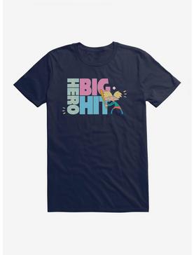 Hey Arnold! Big Hit Hero T-Shirt, MIDNIGHT NAVY, hi-res