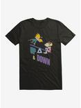 Hey Arnold! Up And Down T-Shirt, BLACK, hi-res