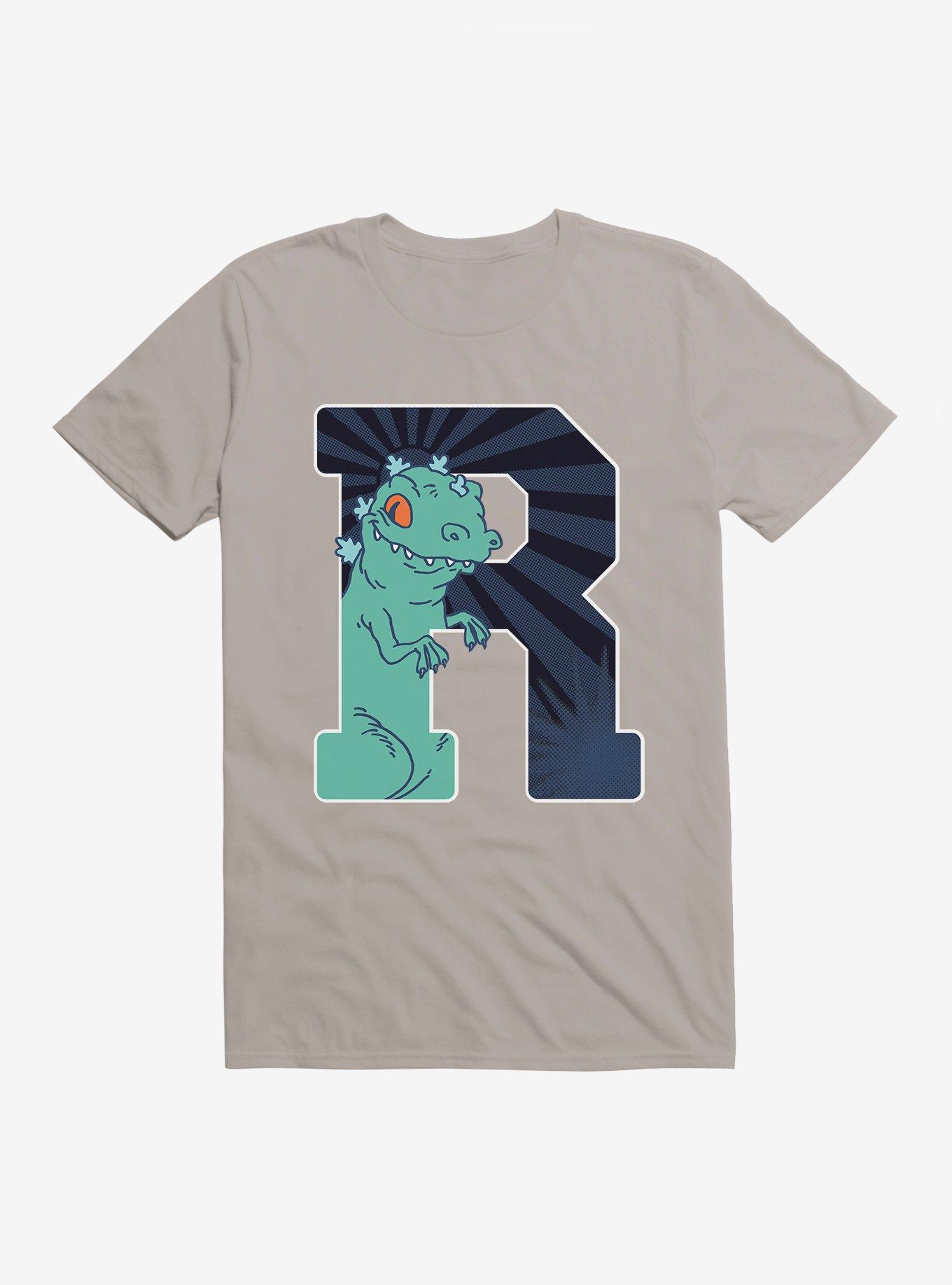 Rugrats R For Reptar T-Shirt, LIGHT GREY, hi-res