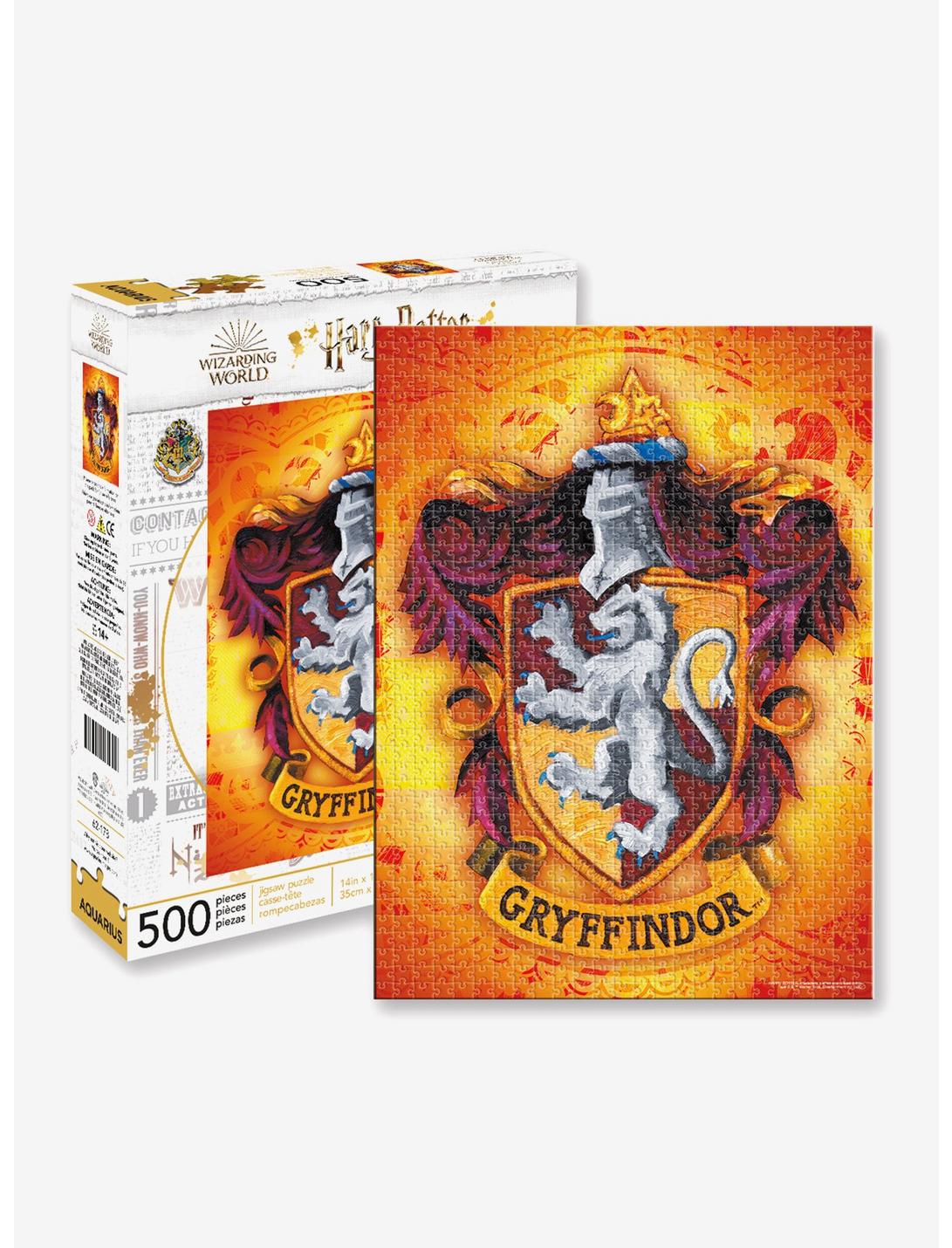 Harry Potter Gryffindor Crest 500 Piece Puzzle, , hi-res