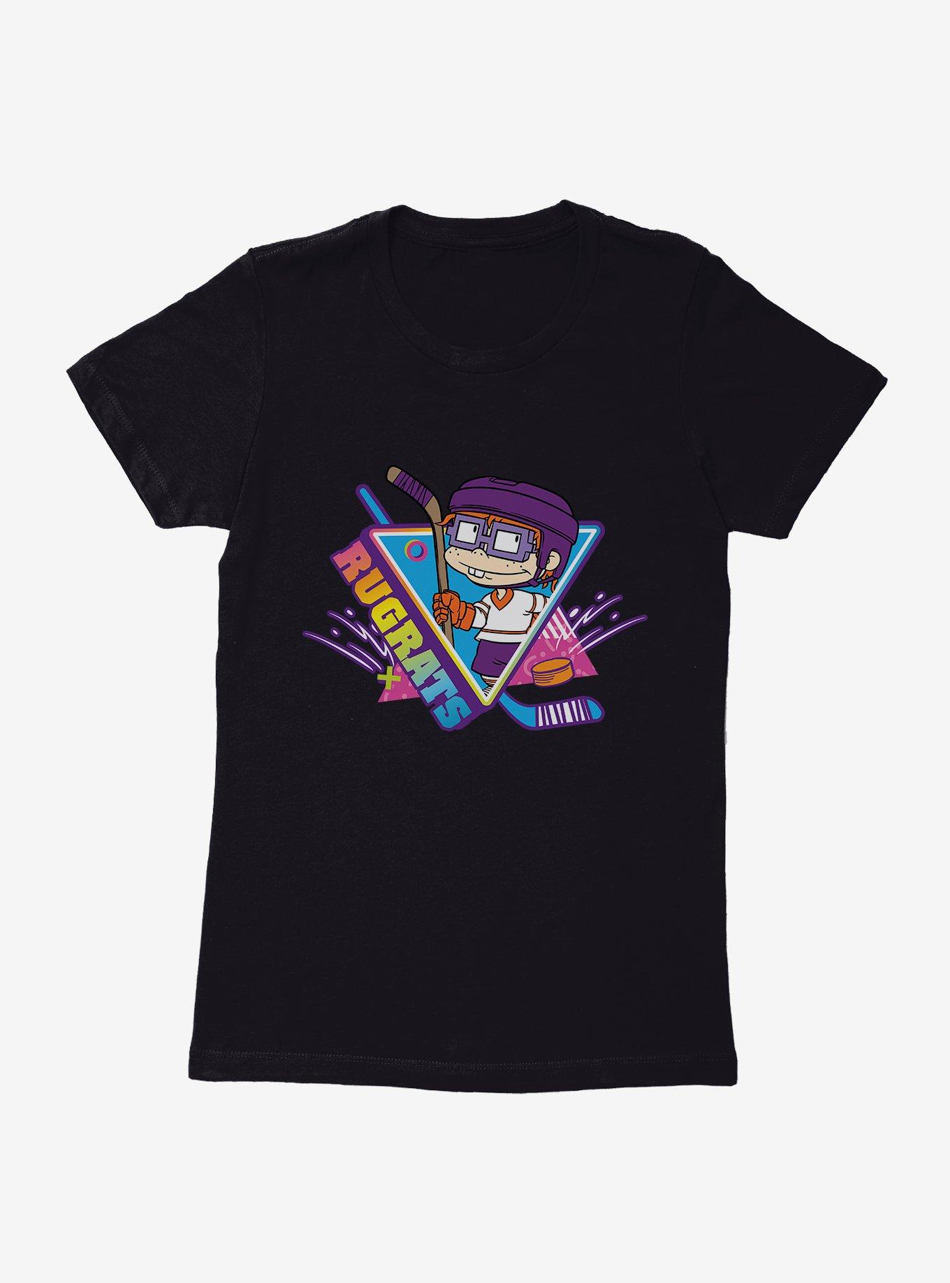 Rugrats Chuckie Goal Womens T-Shirt, BLACK, hi-res