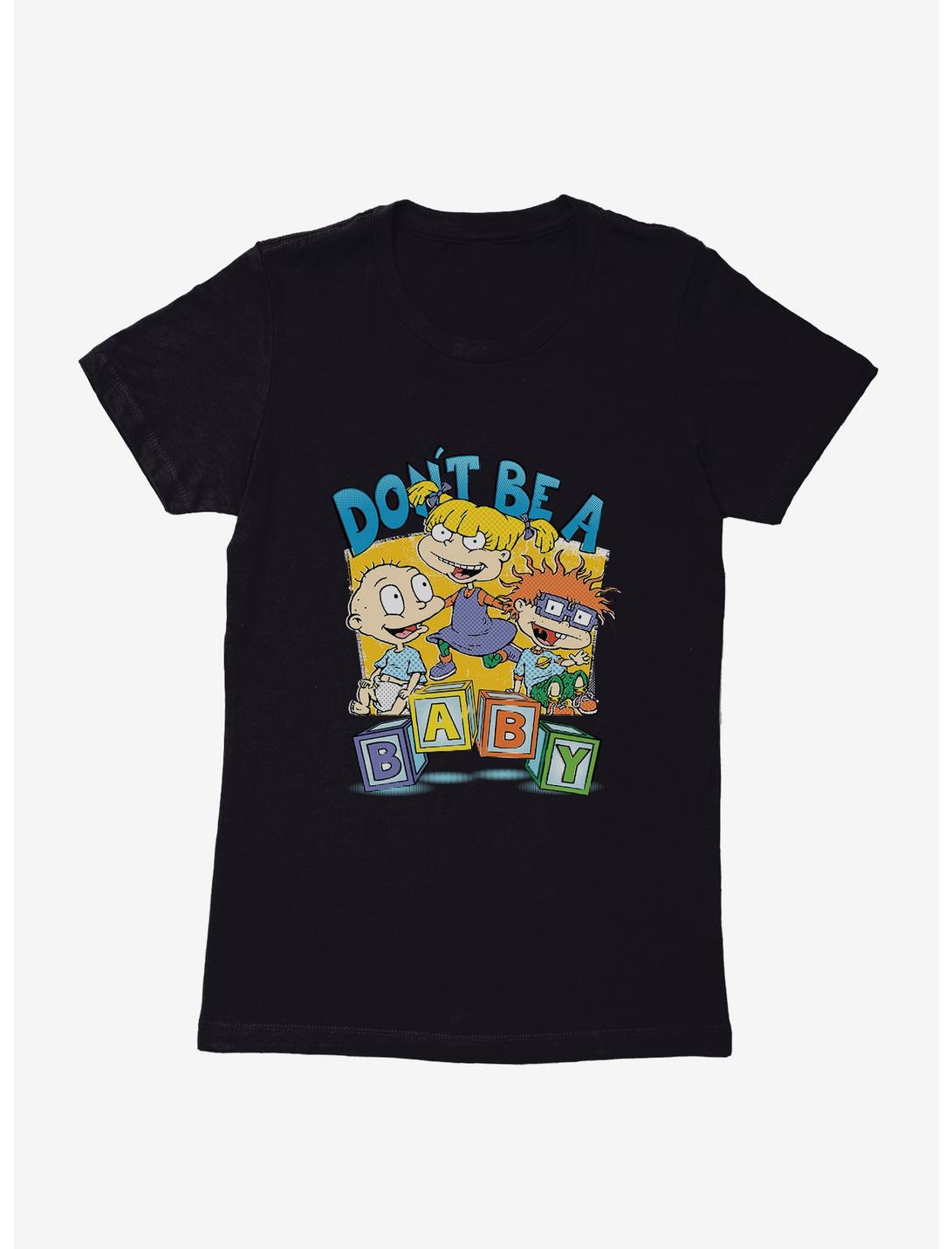 Rugrats Don't Be A Baby Womens T-Shirt, BLACK, hi-res