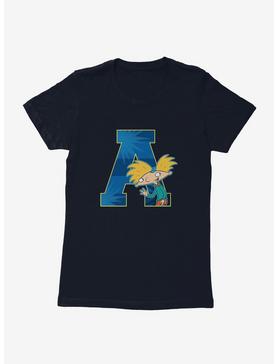 Hey Arnold! A For Arnold Womens T-Shirt, MIDNIGHT NAVY, hi-res