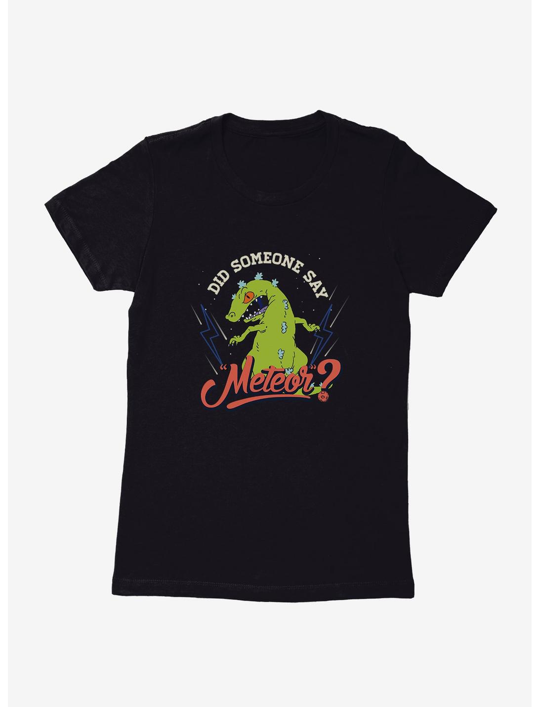 Rugrats Reptar Meteor Womens T-Shirt, BLACK, hi-res