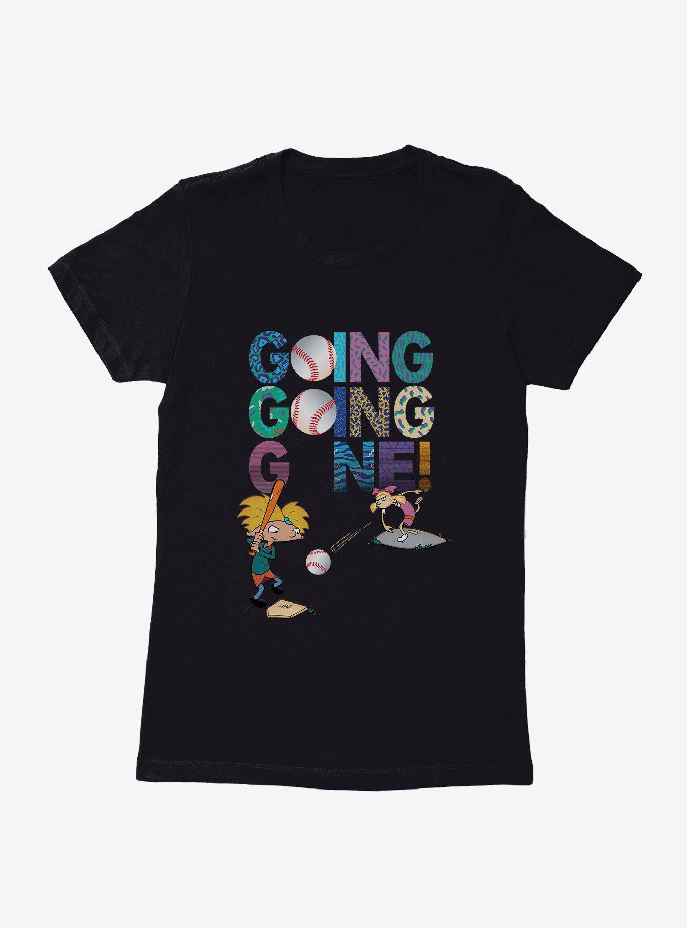 Hey Arnold! Baseball Going Going Gone Womens T-Shirt, , hi-res