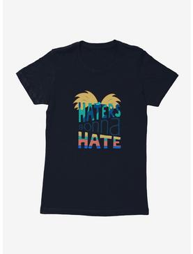 Hey Arnold! Haters Womens T-Shirt, MIDNIGHT NAVY, hi-res