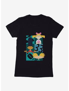Hey Arnold! Icon Silhouettes Womens T-Shirt, , hi-res