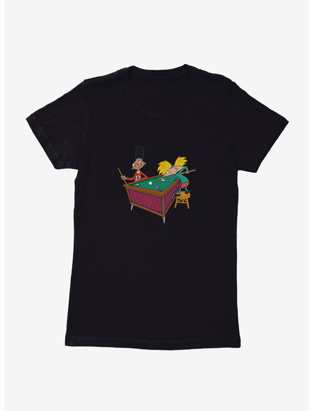 Hey Arnold! Game Time Womens T-Shirt, BLACK, hi-res