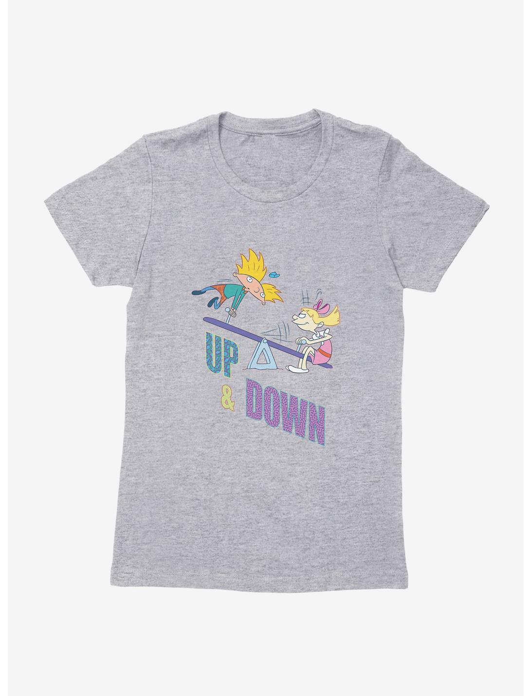 Hey Arnold! Up And Down Womens T-Shirt, HEATHER, hi-res