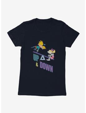 Hey Arnold! Up And Down Womens T-Shirt, MIDNIGHT NAVY, hi-res
