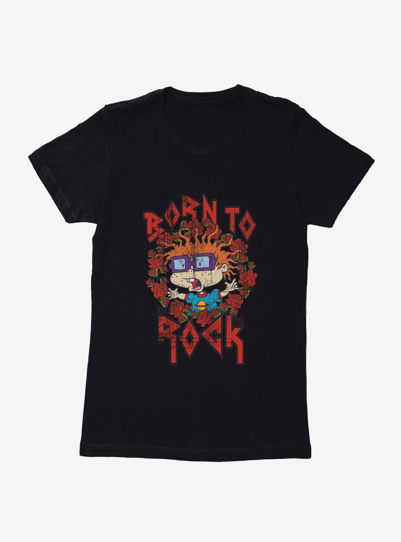 Rugrats Chuckie Born To Rock Womens T-Shirt, , hi-res