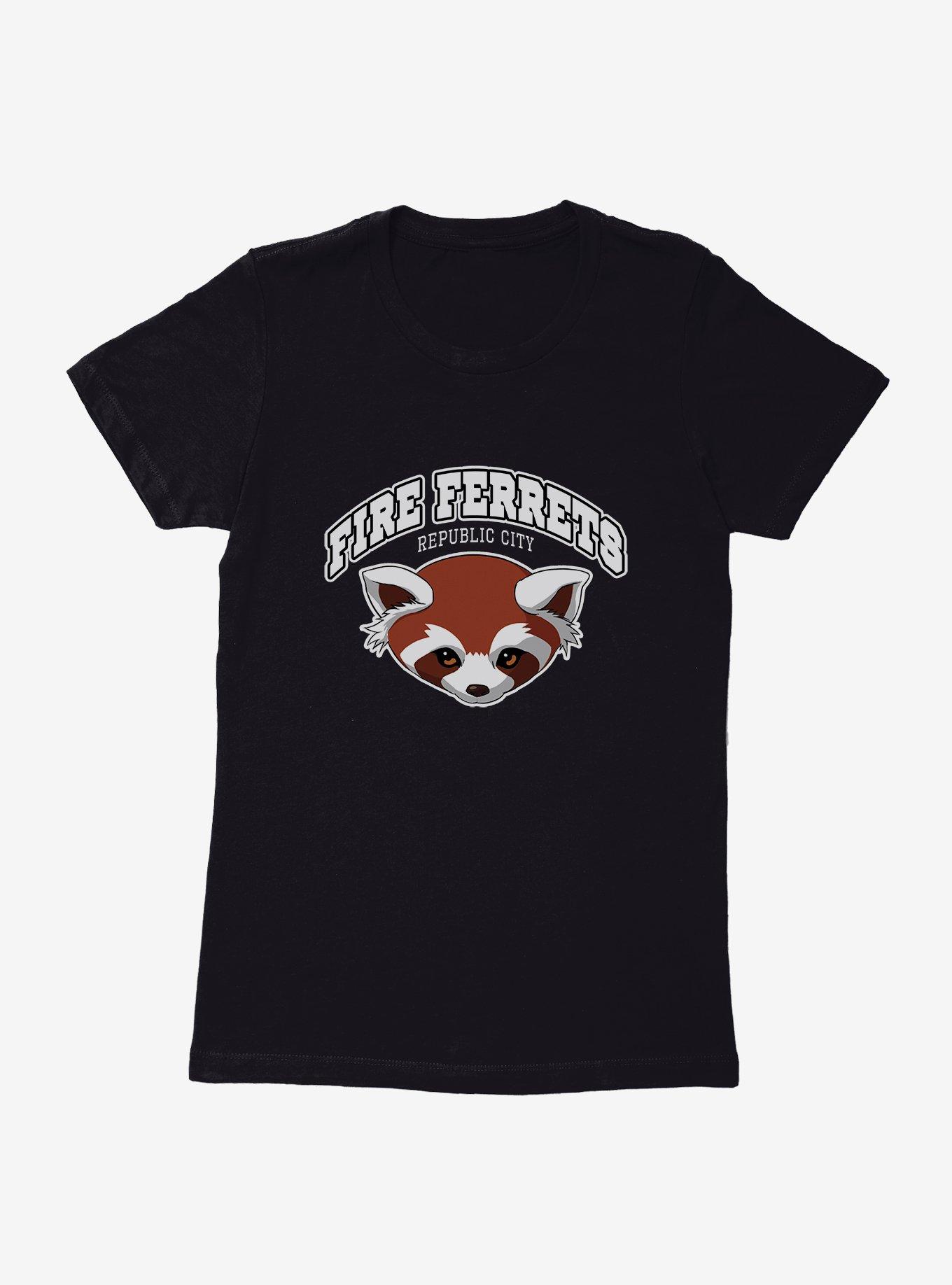 The Legend Of Korra Fire Ferrets Icon Womens T-Shirt, , hi-res
