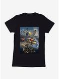 The Legend Of Korra Master Benders Womens T-Shirt, BLACK, hi-res