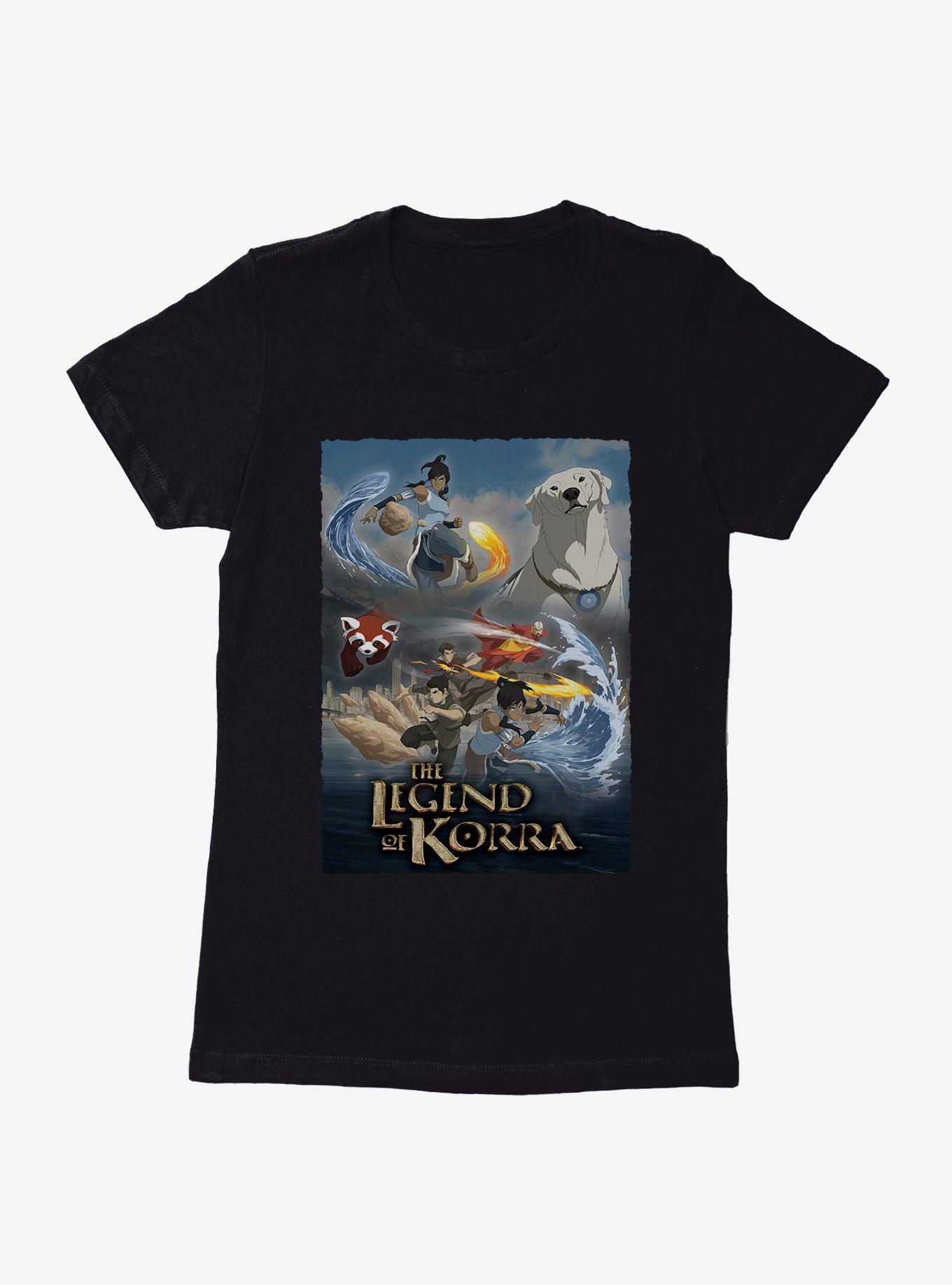 The Legend Of Korra Master Benders Womens T-Shirt, , hi-res