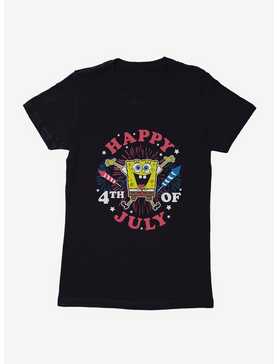 SpongeBob SquarePants Fourth Of July Fireworks Womens T-Shirt, , hi-res