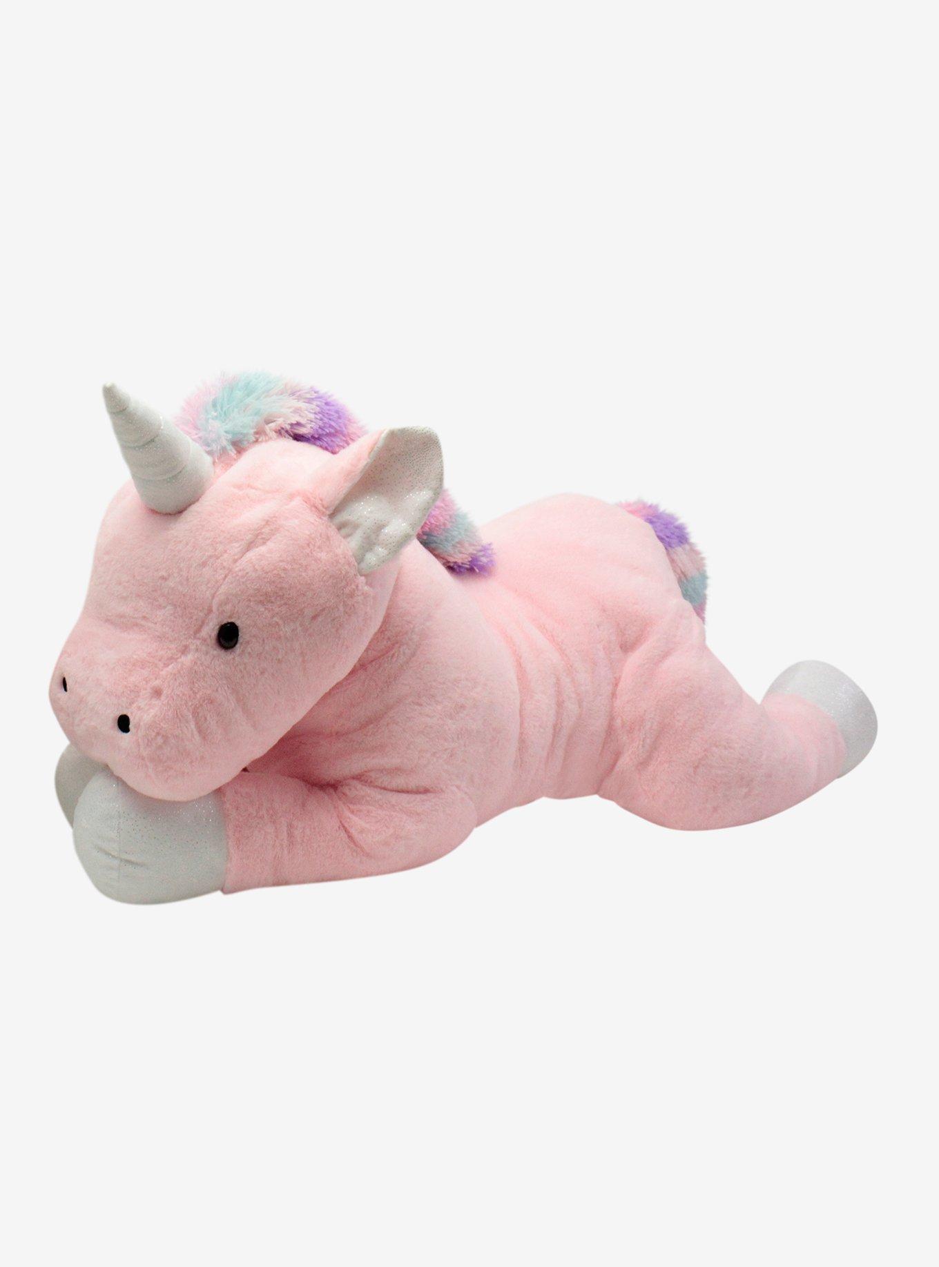 Sqoosh2poof Jumbo Unicorn Plush 