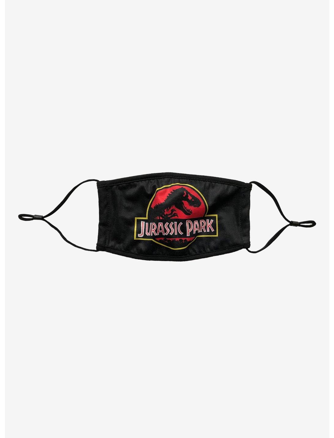 Jurassic Park Logo Fashion Face Mask, , hi-res
