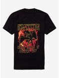 Led Zeppelin Icarus Flames 1977 T-Shirt, CHARCOAL, hi-res