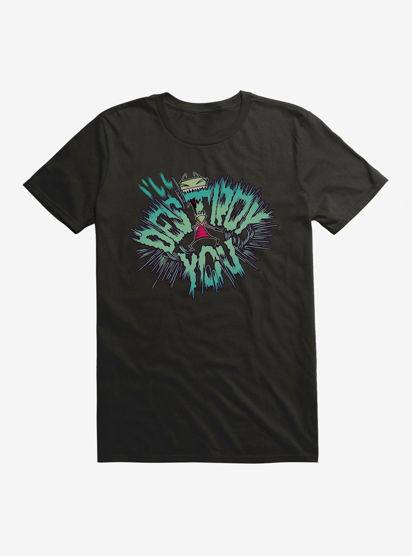 Invader Zim Destroy You T-Shirt, , hi-res