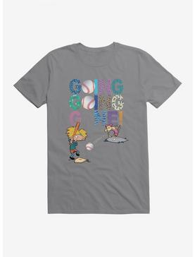 Hey Arnold! Baseball Going Going Gone T-Shirt, STORM GREY, hi-res