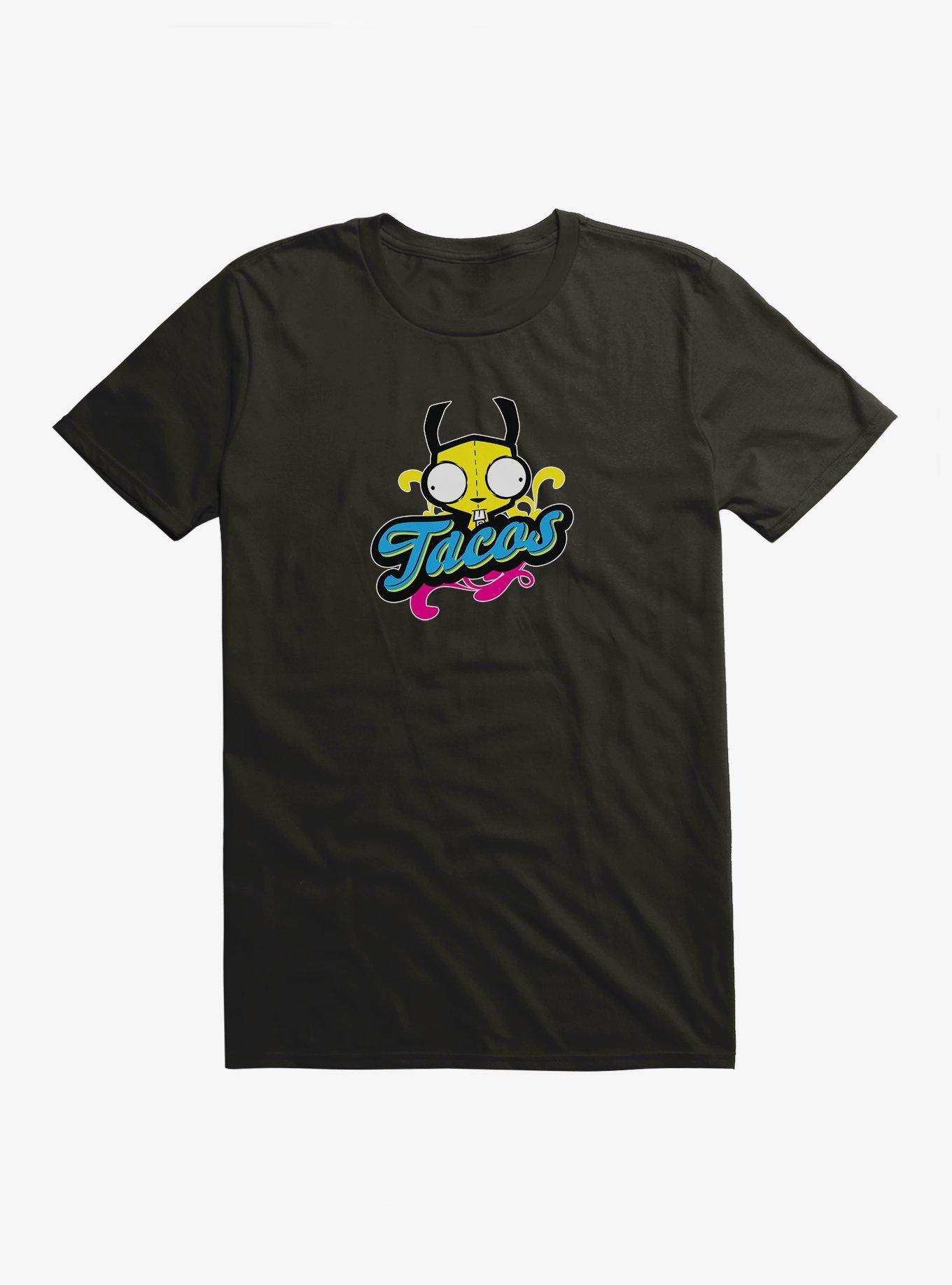 Invader Zim Gir Neon Tacos T-Shirt, , hi-res