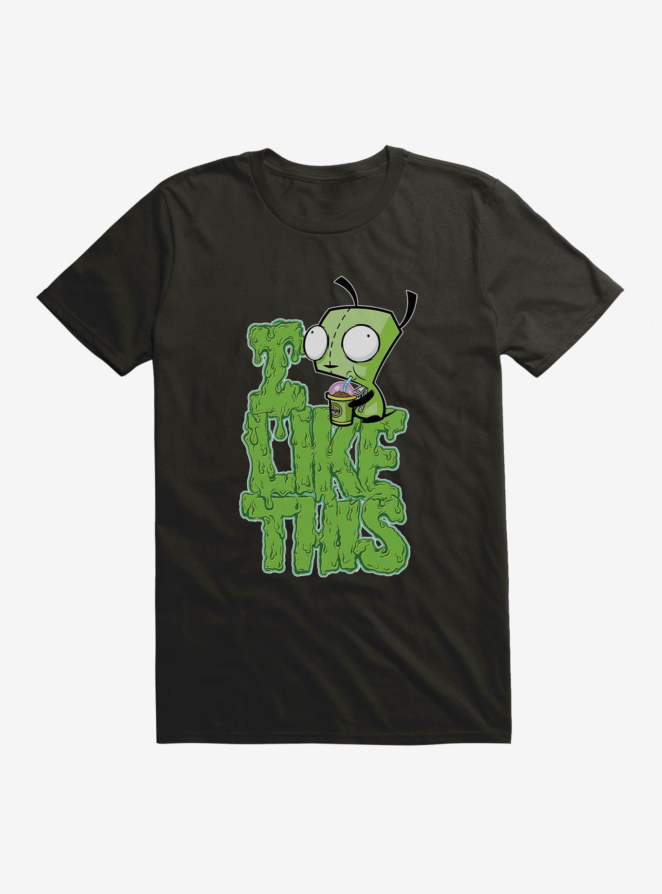 Invader Zim Gir Flying Pigs T-Shirt, , hi-res