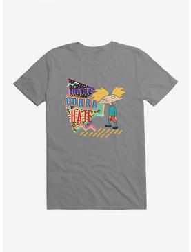 Hey Arnold! Haters Gonna Hate T-Shirt, STORM GREY, hi-res