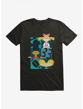 Hey Arnold! Icon Silhouettes T-Shirt, , hi-res