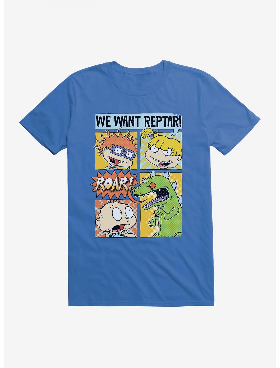 Rugrats We Want Reptar T-Shirt, ROYAL BLUE, hi-res