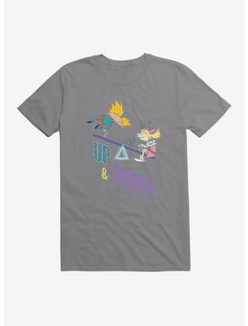 Hey Arnold! Up And Down T-Shirt, STORM GREY, hi-res