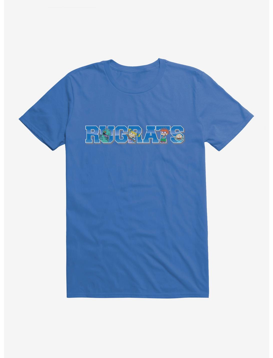 Rugrats Collegiate Script T-Shirt, ROYAL BLUE, hi-res