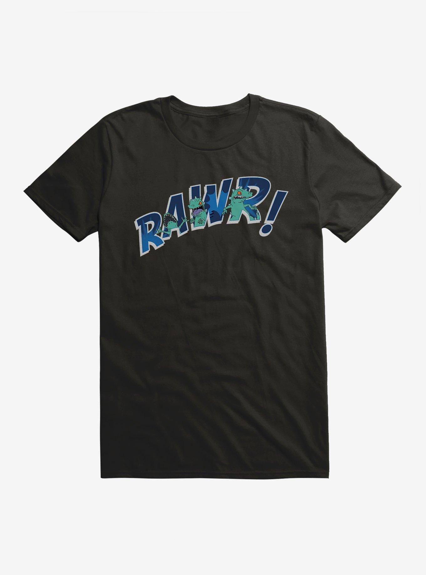 Rugrats Reptar Rawr T-Shirt, BLACK, hi-res