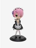Banpresto Re:Zero Starting Life In Another World Q Posket Ram (Ver.A) Figure, , hi-res
