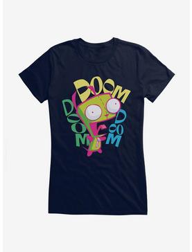 Invader Zim Doom Doom Doom Girls T-Shirt, NAVY, hi-res