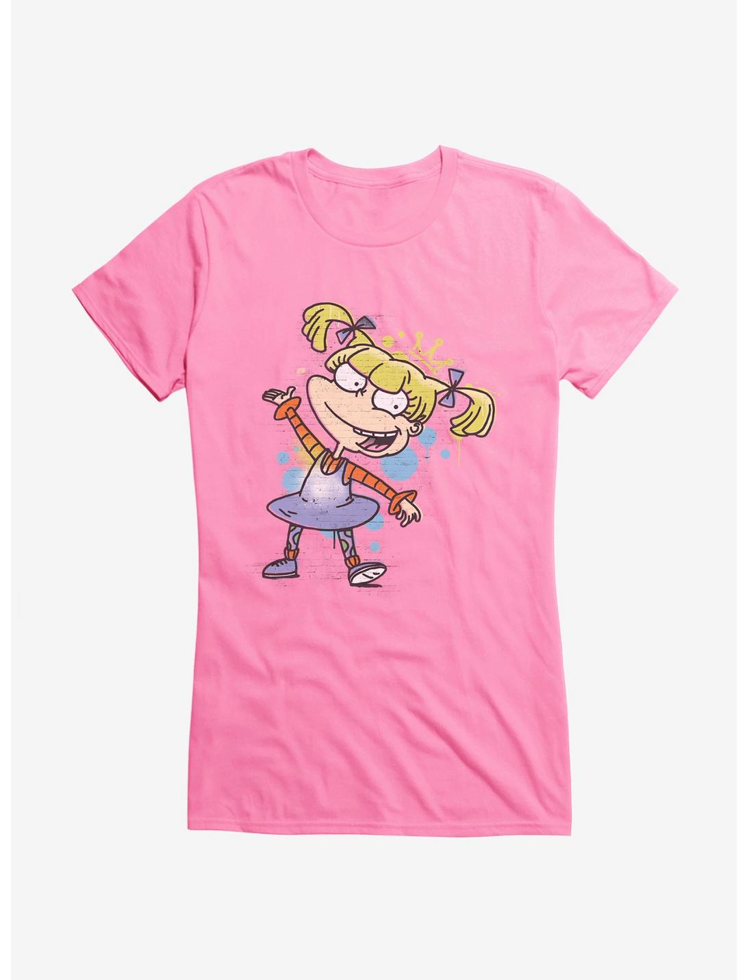 Rugrats Angelica Graffiti Girls T-Shirt, CHARITY PINK, hi-res