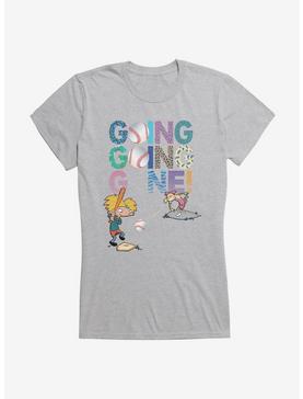 Hey Arnold! Baseball Going Going Gone Girls T-Shirt, , hi-res