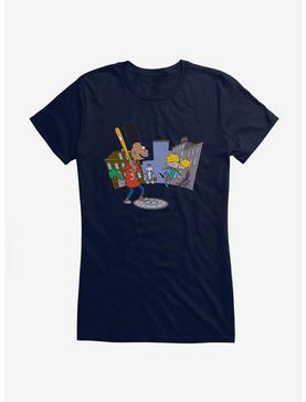 Hey Arnold! Baseball Girls T-Shirt, NAVY, hi-res