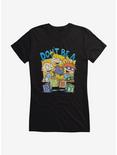 Rugrats Don't Be A Baby Girls T-Shirt, BLACK, hi-res
