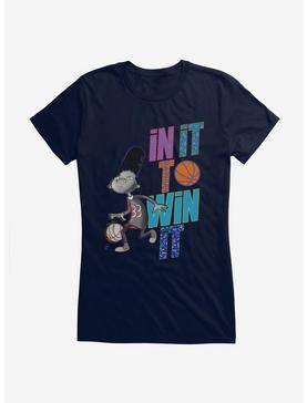 Hey Arnold! Gerald In It To Win It Girls T-Shirt, NAVY, hi-res