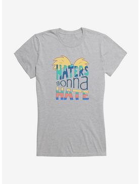 Hey Arnold! Haters Girls T-Shirt, HEATHER, hi-res