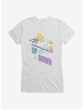 Hey Arnold! Up And Down Girls T-Shirt, , hi-res