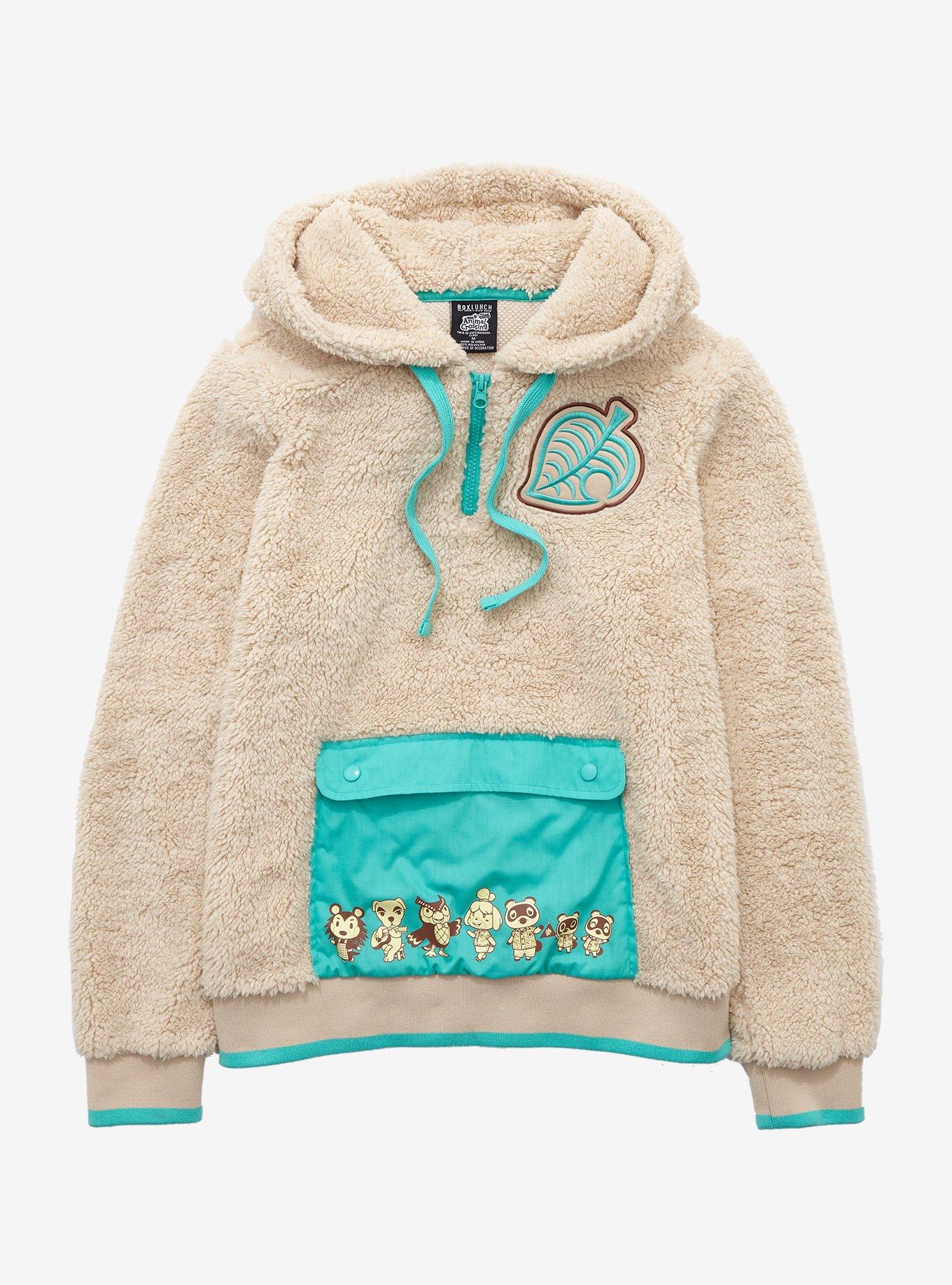 Winter Wonderland Sherpa Hoodie Cat Pajamas