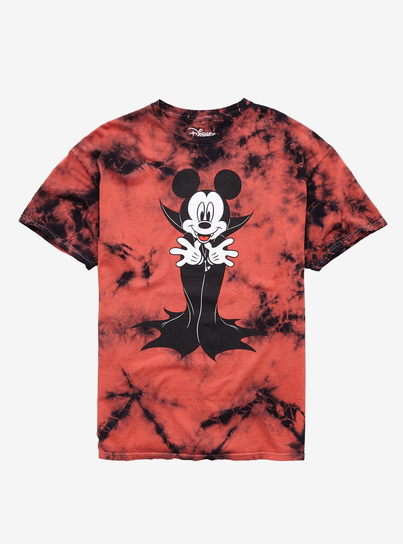 Disney Mickey Mouse Vampire Tie-Dye T-Shirt, MULTI, hi-res