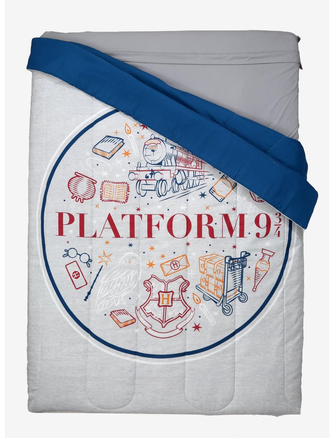 Harry Potter Platform 9 3/4 Icon Full/Queen Comforter, , hi-res